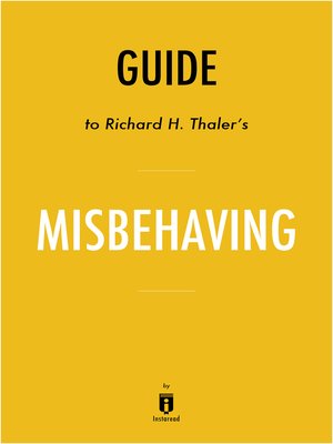 cover image of Misbehaving
